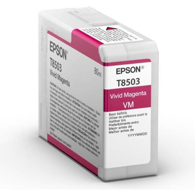 Epson T850300 Original Magenta Epson T8503 Ink Cartridge (C13T850300) Printer Cartridge