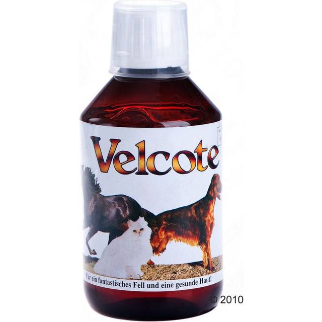 GRAU Original Velcote Cold-Pressed Oil with Essential Omega-3 and Omega-6 Fatty Acids to Support Fur Change, Pack of 1 (1 x 100 ml), Feed Supplement
