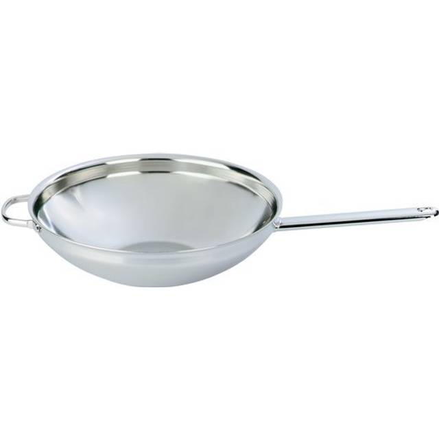 Demeyere Apollo 7 wok pan stainless steel 7-ply 2 handles Ø36 cm
