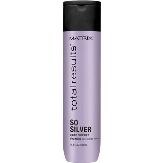 Matrix So Silver Schampo för neutralisering av gula toner 300 ml