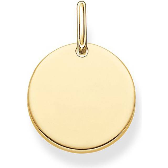 THOMAS SABO Ladies Love Bridge Gold Pendant LBPE0001-413-12