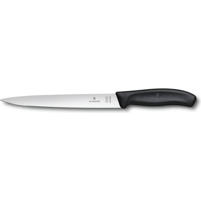 Victorinox Swiss Classic 20cm Filleting Knife Flexible Black (6871320B)