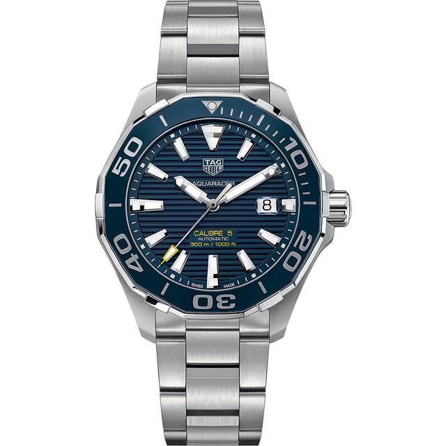 TAG Heuer orologio uomo Aquaracer Calibre 5 automatico 43mm acciaio WAY201B.BA0927