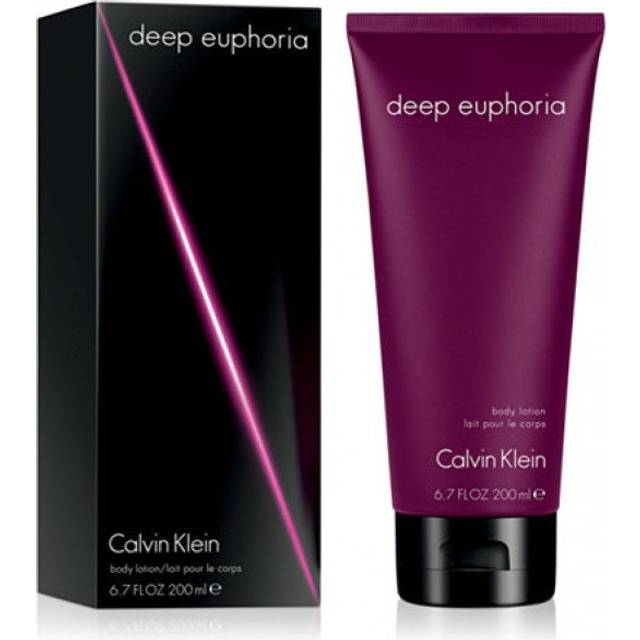 Calvin klein deep euphoria perfumed body lotion cream moisturiser 200ml women