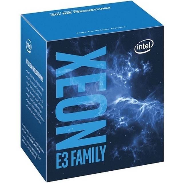 Intel 77E31245V6 73 W Xeon E3 1245V6 processor – flerfärgad
