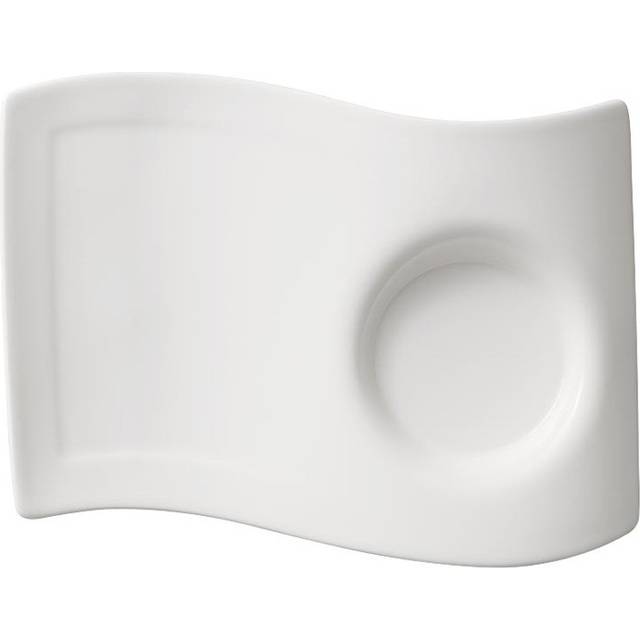 Villeroy & Boch - New Wave Caffe Party Plate Med. 20x14cm - Vit