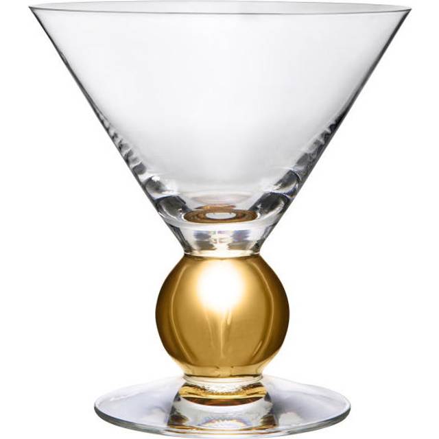 Orrefors Nobel martiniglas 23 cl Clear / Gold