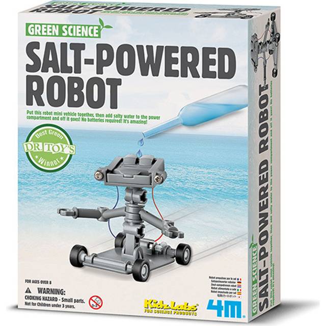 Great Gizmos 4M Green Science Salt Water Power Robot