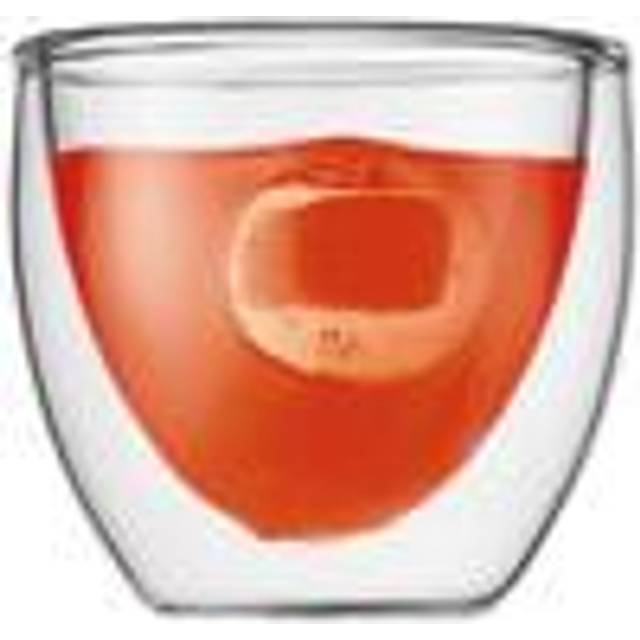 Bodum - Pavina Dubbelväggad Espresso Glas 8 Cl 2-pack - Klar