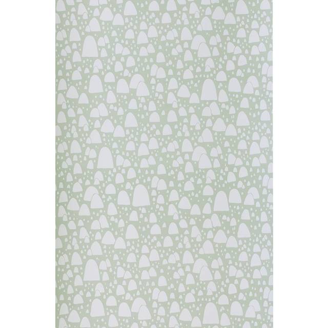 Tapete Mountain Tops von Ferm Living - Mint - green/light green