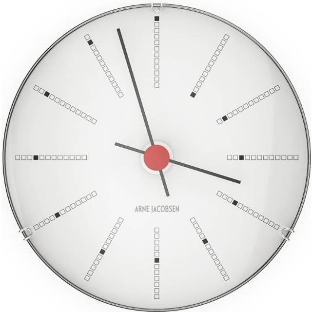 AJ Bankers Wall Clock 12cm