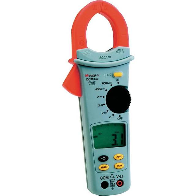 Megger DCM340 600V AC/DC Digital Clamp Meter - 1000-305