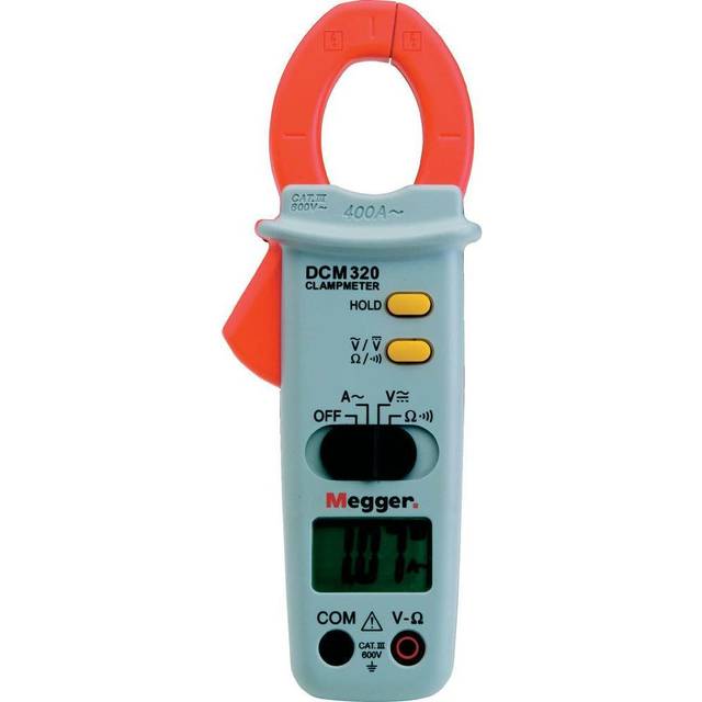 Megger DCM320 Digital Clamp Meter 600V AC & DC 20 M