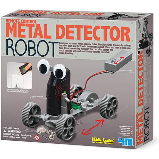 4M Kidz Labs Metal Detector Robot