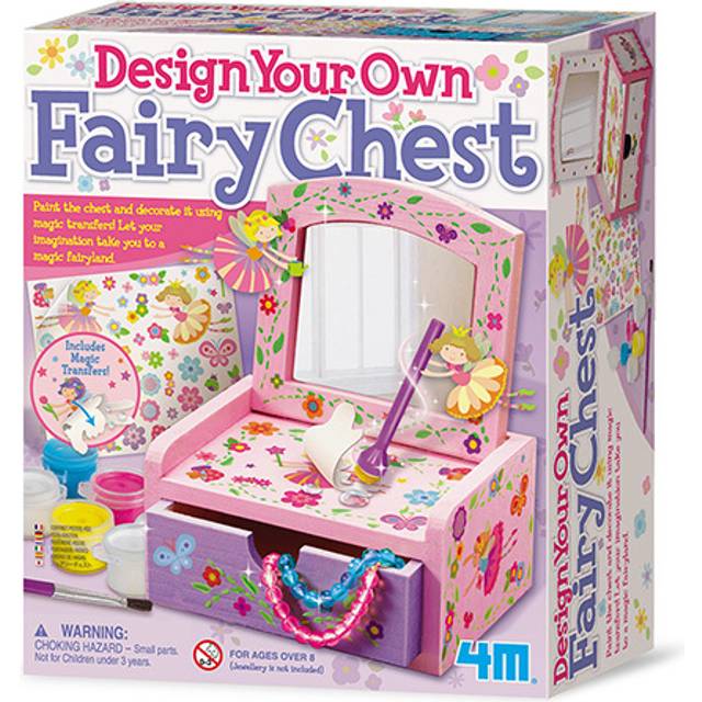 4M Paint Your Own Fairy Mirror Chest