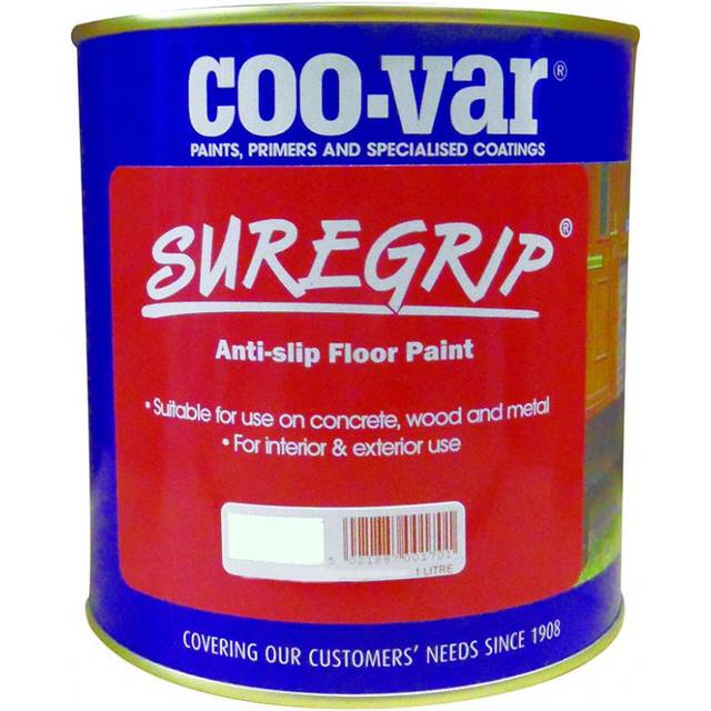 Coo-Var - Suregrip Antislip Floor Paint (Ready Mixed) 1L