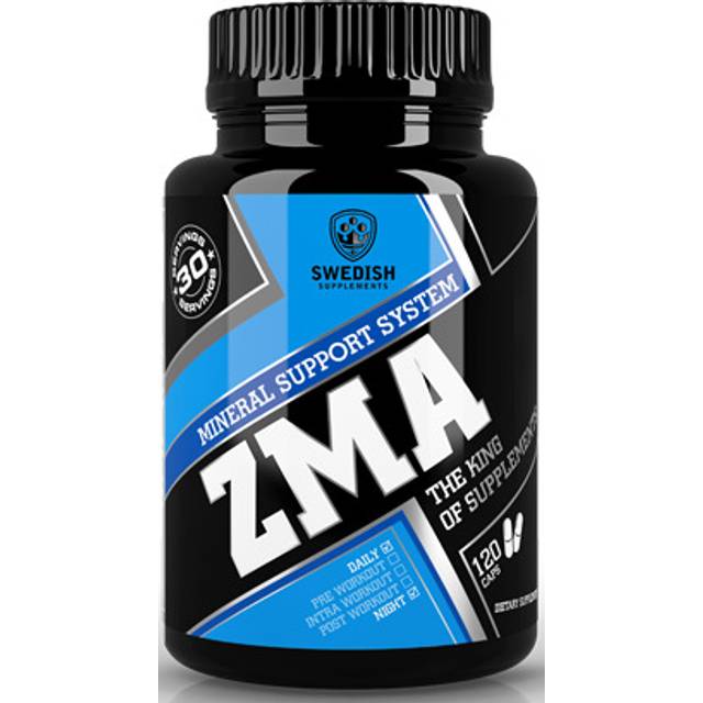 Swedish Supplements ZMA+ 120 kapslar
