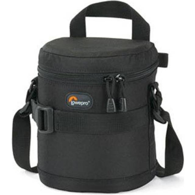 Lowepro LP36305-0WW, 11 x 14 cm objektivfodral med avtagbar axelrem, passar standardzoomlins, vidvinkellins, för professionella fotografer, svart