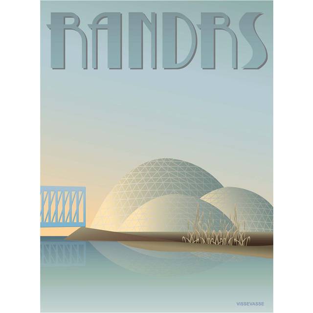 ViSSEVASSE - Randers - Regnskoven - Affisch - Regnskoven - 50 X 70 cm