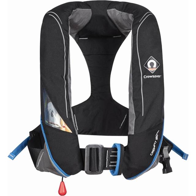 Crewsaver Crewfit 180N Pro automatiskt uppblåsbar flytväst med nödljus