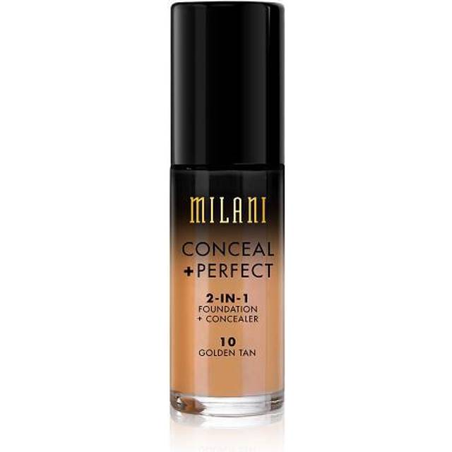Milani Conceal +Perfect 2-in-1 Foundation #10 Golden Tan
