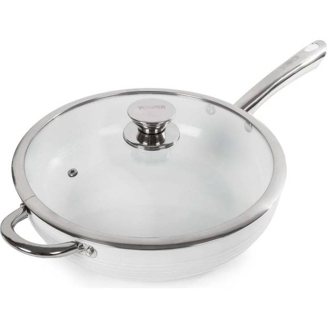 Tower Linear Rose Gold 28cm Multi-Pan Set