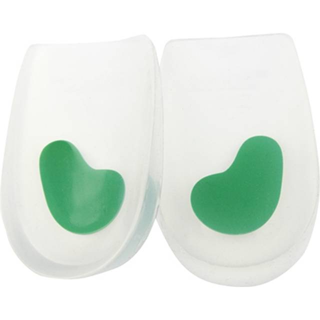 52bones Heel Cup Black/Green, S/M