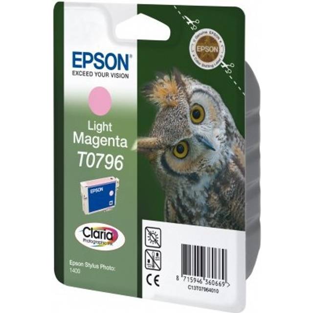 Epson 283470683728 Original Epson T0801 Claria Photographic Black Ink Cartridge