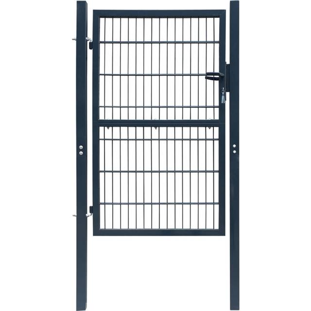 vidaXL 2D Fence Gate (Single) Green 106 x 170 cm