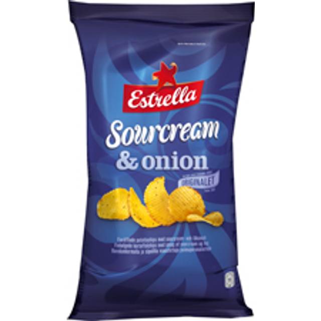 Estrella Sourcream & Onion Chips 40g(BF:2025-05-13)