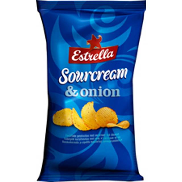Estrella Sourcream & Onion Chips 175g