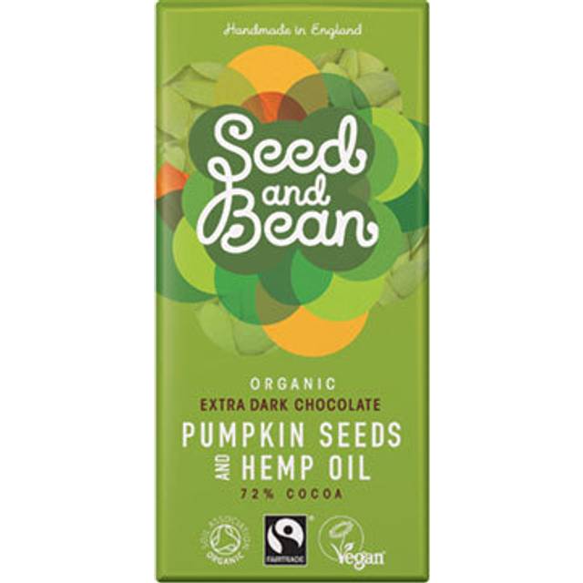Seed & Bean Fine Dark Chocolate 58% Sicilian Hazelnut Eko - 1 Bar - 85 g