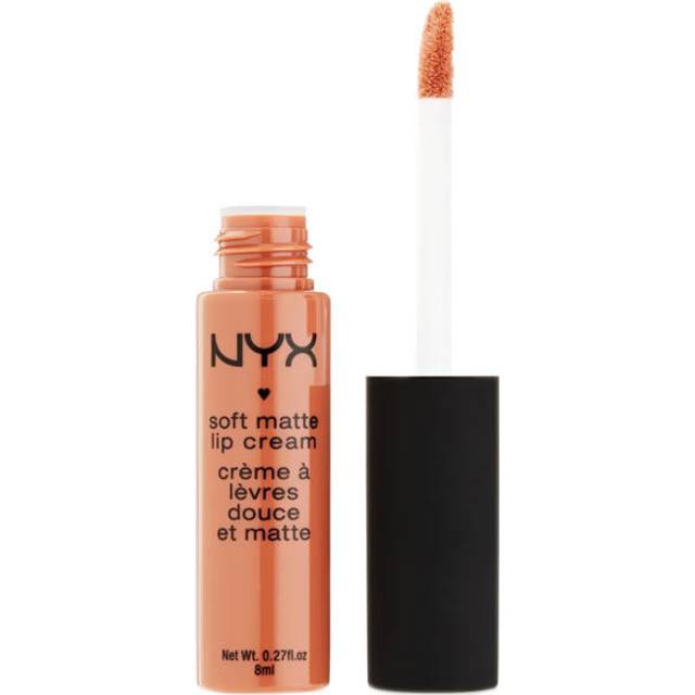 NYX PROFESSIONAL MAKEUP, Soft Matte Lip Cream, Krämig och matt finish, Färgstark, Långvarig, Vegansk formula, Nyans: London