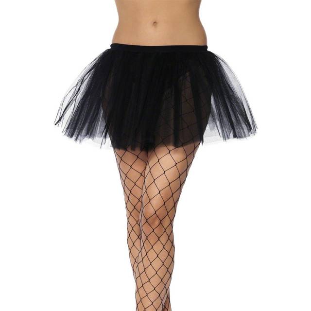 30cm Black Ladies Tutu Underskirt - Adult Smiffys Fancy Dress Accessory Womens -  tutu underskirt black adult smiffys fancy dress accessory ladies
