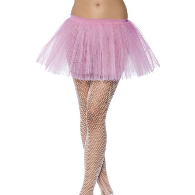 30cm Pink Ladies 4 Layers Tutu Underskirt -  tutu fancy dress pink costume underskirt hot ladies accessory tutuunderslippetticoat