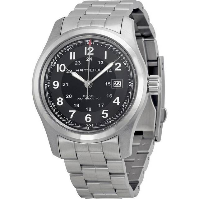 HAMILTON Khaki Field 42MM AUTO SS Skeleton Case Men's Watch H70515137 - Black - 42 mm