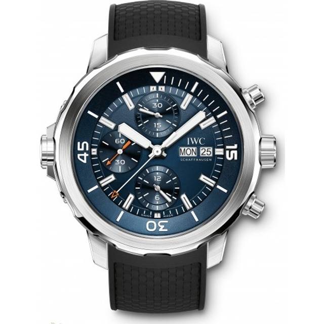 IWC Watch Aquatimer Edition Expedition Jacques Yves Cousteau - Blue