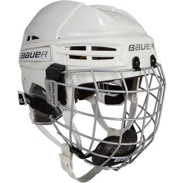 Bauer Hockeyhjälm Re-Akt 100 Combo Yth Vit (YOUTH)