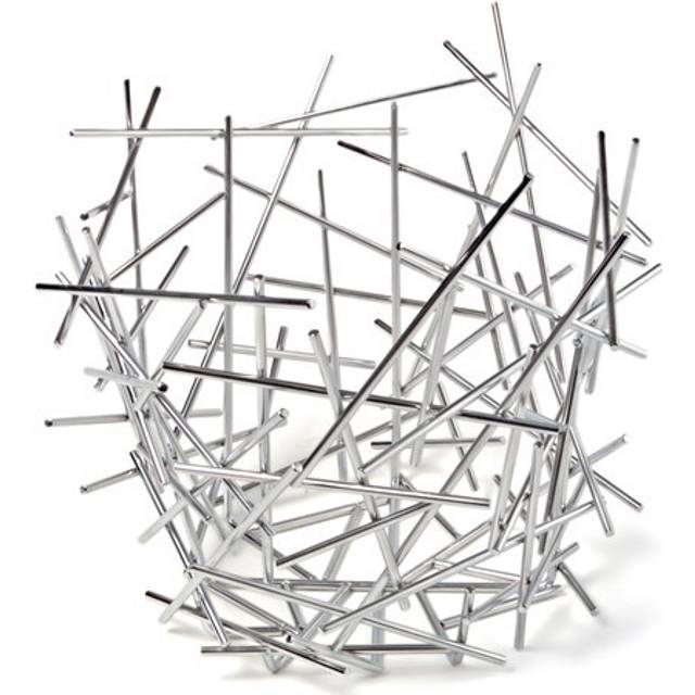 Alessi Blow up citrus basket Stainless steel