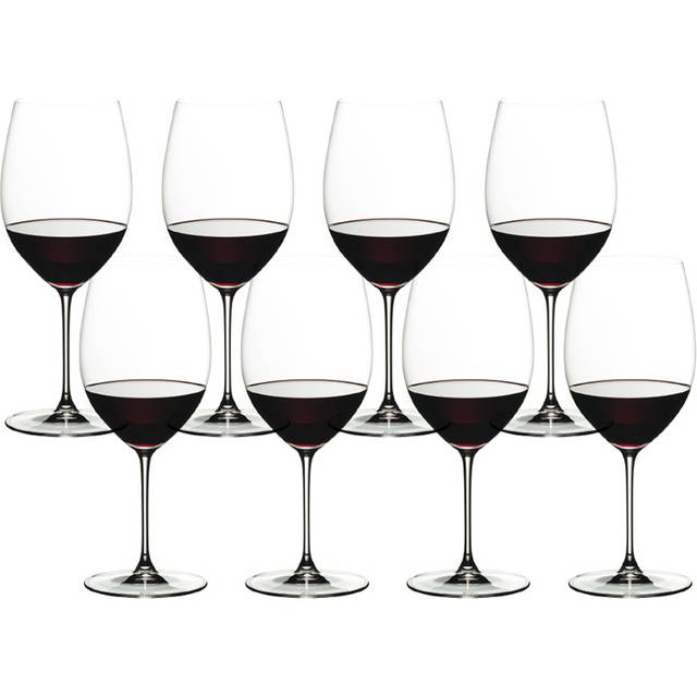 RIEDEL - Veritas Cabernet/Merlot Wine Glass Gift Set 6+2 - transparent/H 23,5cm , 625ml/2 Gläser geschenkt (23.5cm)