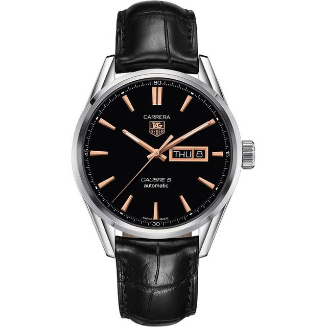 TAG Heuer Watch Carrera Calibre 5 D - Black