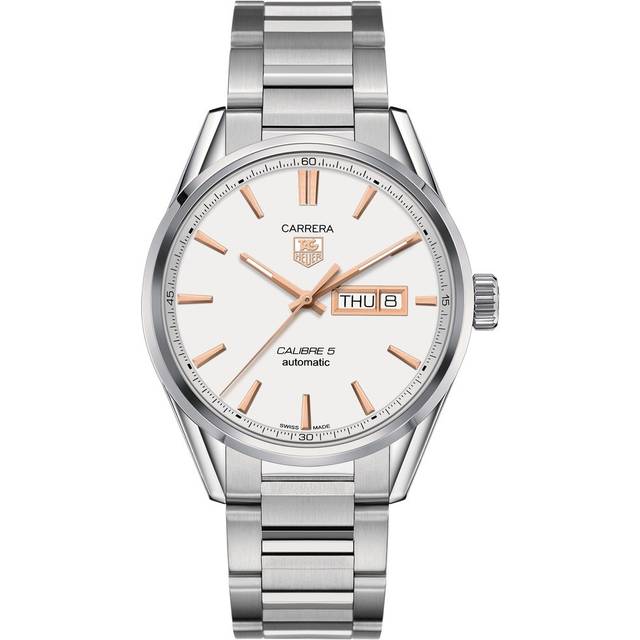 TAG Heuer Watch Carrera Calibre 5 D - Silver