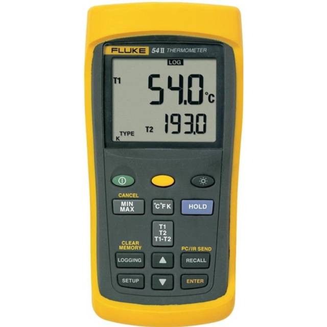 Fluke 1281139 52 II Thermometer -250 to 1372 °C Sensor J/K/T/E