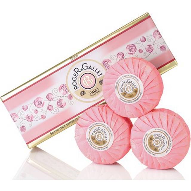 Roger & Gallet Rose Wellbeing Soap 3 x 100g