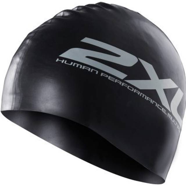 2XU UK 2XU silikon badmössa silver, vit, en storlek