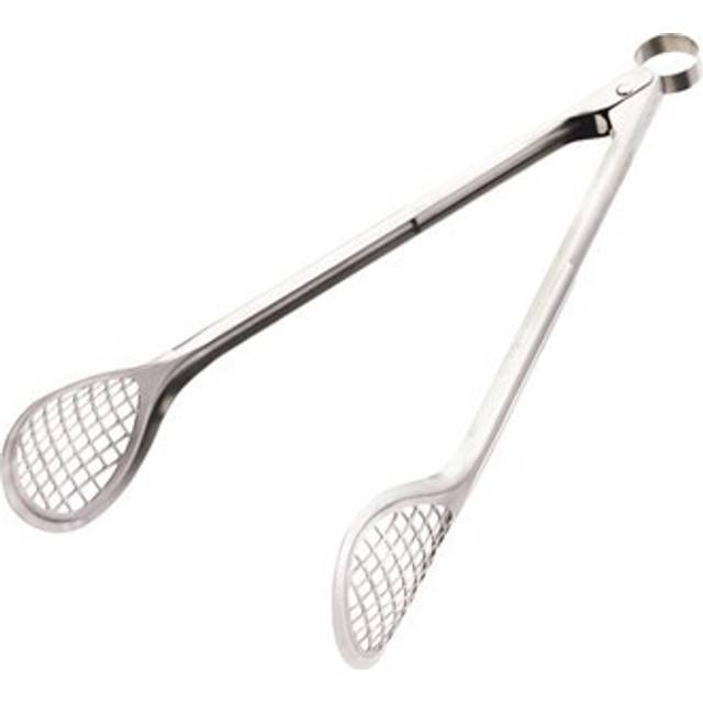 Cuisipro 12-Inch Stainless Steel Locking Tongs in Silver - 12"