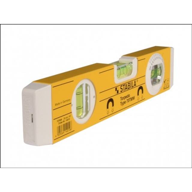 Stabila Magnetic Torpedo Spirit Level 10" / 25cm