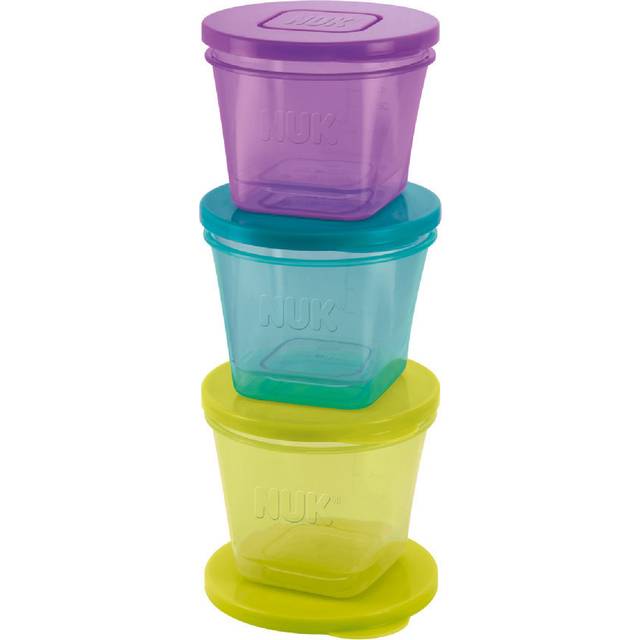 NUK Stackable Food Pots Pack of 6