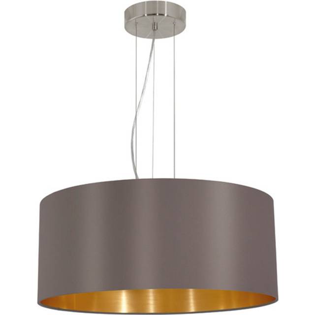 Eglo Maserlo 1 Black 530mm E27 Pendant Light
