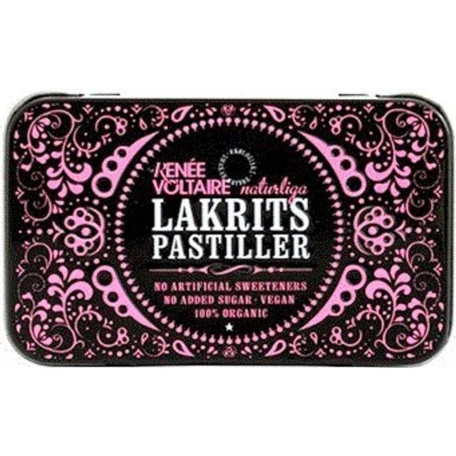 Renée Voltaire Lakritspastiller 100% ekologisk rot 40 g